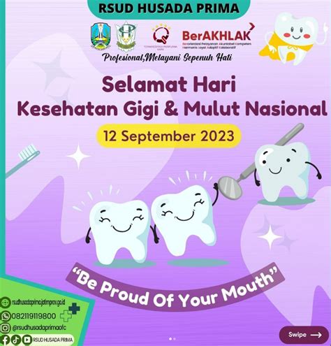 Hari Kesehatan Gigi Dan Mulut Nasional Berita Rsud Husada Prima