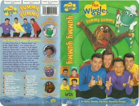 The Wiggles Yummy Yummy Vhs 2000 Vhs And Dvd Credits Wiki Fandom