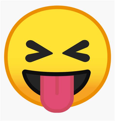 Smiley Tongue Face Emoji Png Squinting Face With Tongue Emoji
