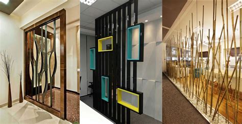 Use bamboo screen panels to cover walls, ceilings, partitions and entryways. Top 45 Modern Partition Wall Ideas - Engineering Discoveries