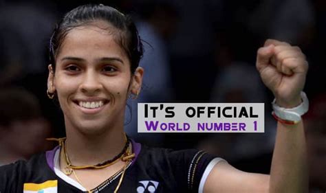 Saina Nehwal Officially Crowned World No1 Woman Player In Badminton