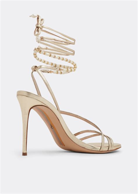 Sam Edelman Scarlette Sandals For Women Gold In UAE Level Shoes