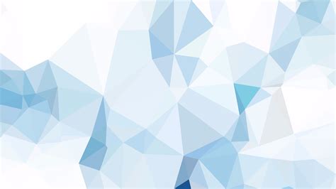Free Abstract Blue And White Polygon Pattern Background