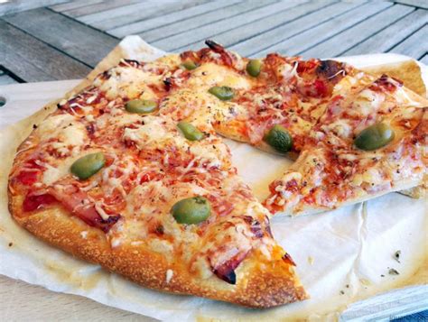 Pizza De Bacon Iguaria Receita E Culinária
