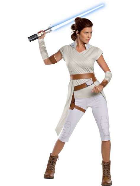 New Rise Of Skywalker Rey Adult Costume Available