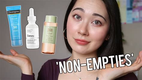 Products I Didn T Like Not Emptied Western Skincare Products Youtube