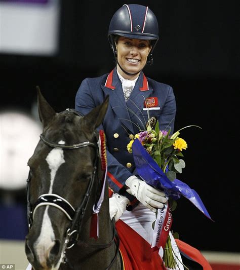 Charlotte Dujardin Wins Dressage Grand Prix At World Cup Daily Mail