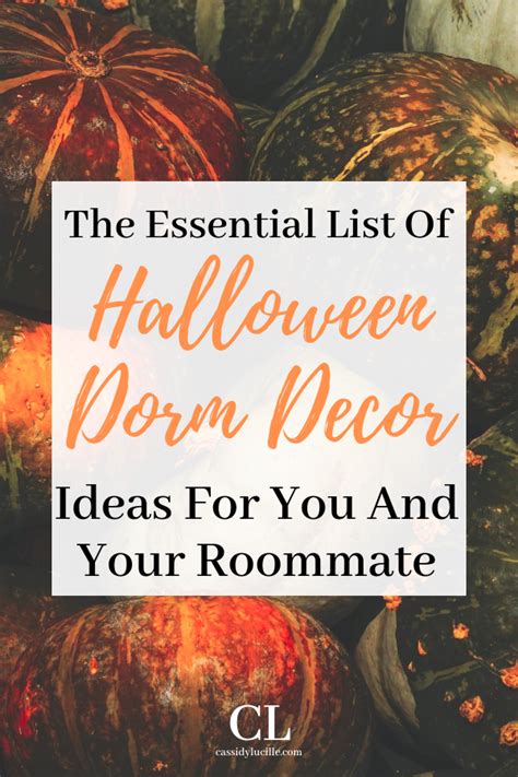 11 Cutest Halloween Dorm Decor Ideas The Best Halloween Dorm Decor