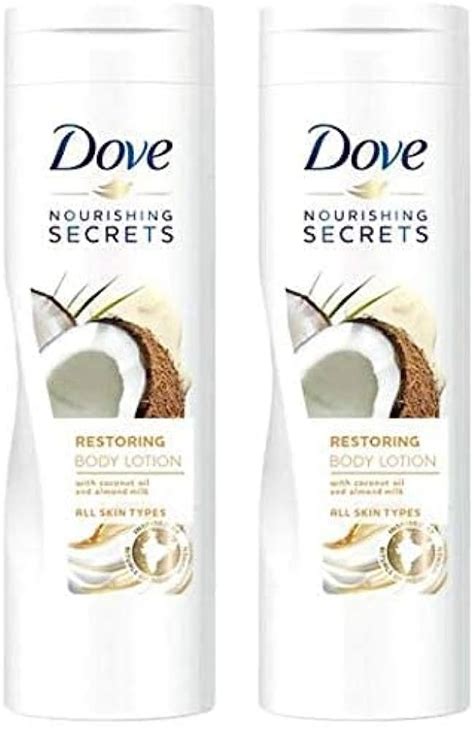 Dove Nourishing Secrets Restoring Ritual Body Lotion With Coconut Oil And Almond Milk For All