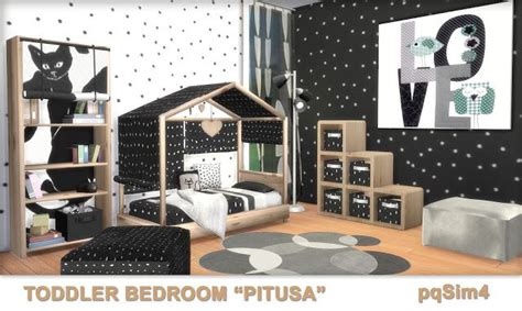Pqsim4blogspotde201702toddler Bedroom Pitusa Sims 4 Custom