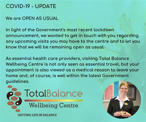 About Us Total Balance Wellbeing Centre