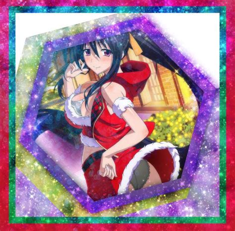 Christmas Akeno Edits~💗 High School Dxd Universe Amino