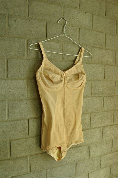 vintage bra and girdle foundation bodysuit 1206010 etsy canada vintage bra bodysuit girdle