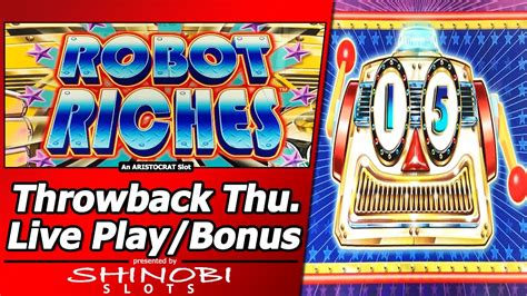 Robot Riches Slot Tbt Live Play And Free Spins Bonuses Youtube