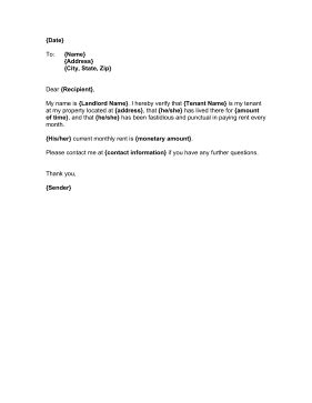 Property owners name telephone number property. Landlord Proof of Residency Template | Being a landlord ...