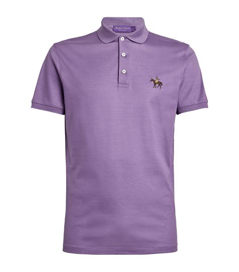 Ralph Lauren Purple Label Standing Horse Polo Shirt Harrods Us