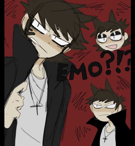 Emo Tord 😨 Tord Larsson Concept Art Character Eddsworld Comics