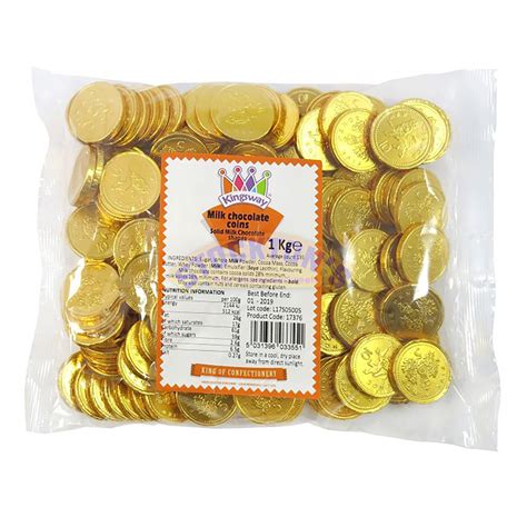 Chocolate Coins 1kg Stocktons Wholesale Sweets