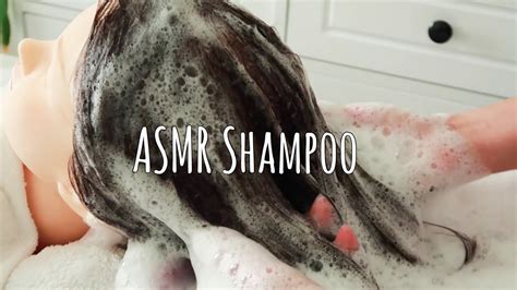 Asmr Relaxing Shampoo Hair Wash 🧖‍♀️intensely Relaxing Sounds No Talking Youtube