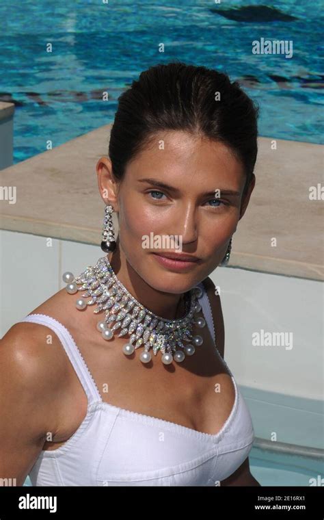 Italian Model Bianca Balti Poses At The Martinez Hotel In Cannes