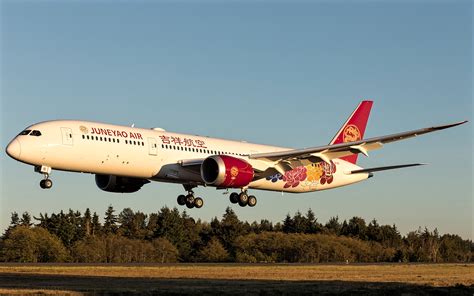 Juneyao Airlines Takes First Boeing 787 9 B 1115 September 2018
