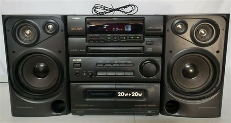 1994 Aiwa Nsx 3000 Digital Audio Stereo System Cdradio Cx N3000u W