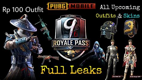 Pubg Mobile Season 9 Full Royal Pass Leaks All Upcoming Outfits Gun