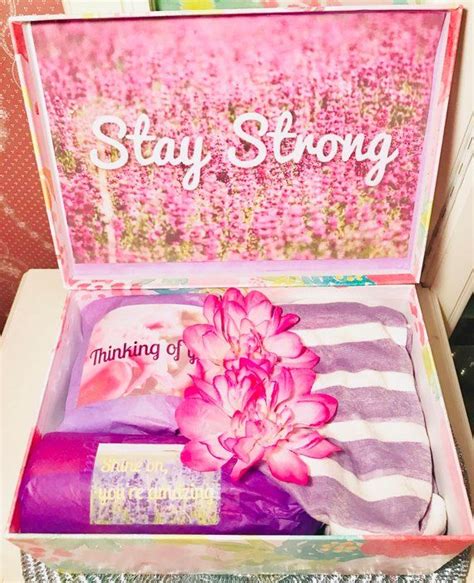 Creating meaningful gifts to support you in your grief. DELUXE Stay Strong Gift Box. Grief Custom Care Package ...