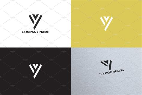 Letter Y Logo Design Branding And Logo Templates ~ Creative Market