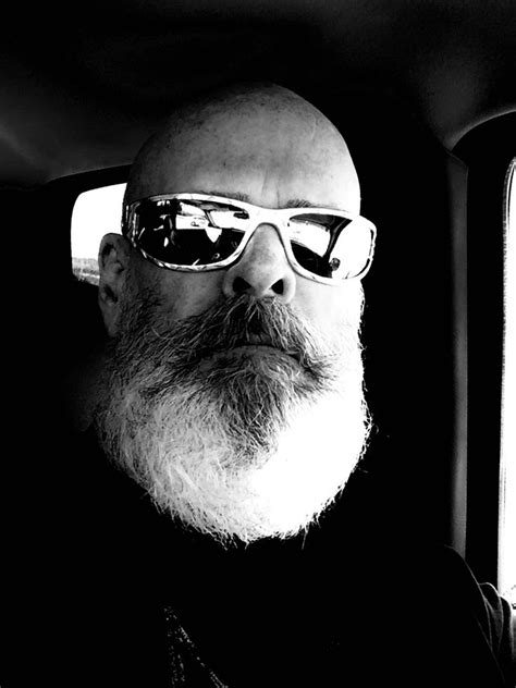 Steel Appeal Biker Actor Model Writer Bald Men With Beards