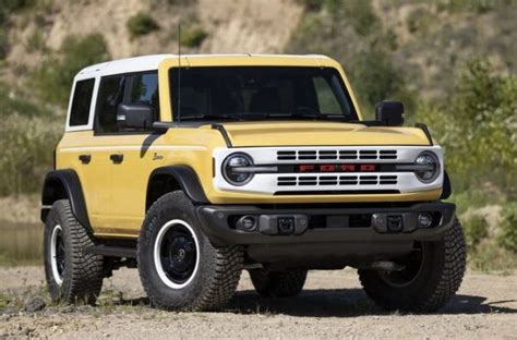 2023 Ford Bronco Usa Price Overview Review And Photos