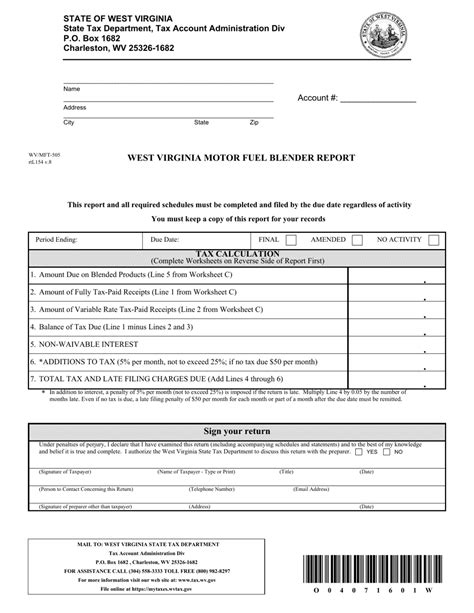 Form Wvmft 505 Fill Out Sign Online And Download Printable Pdf