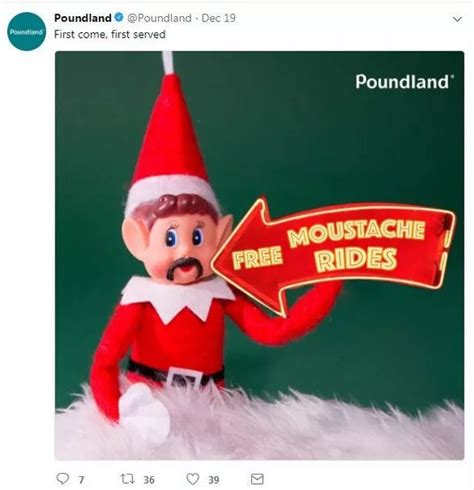 poundland s elf on a shelf christmas campaign on social media criticised as ‘overtly sexual