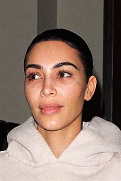 Kim Kardashian Sans Maquillage