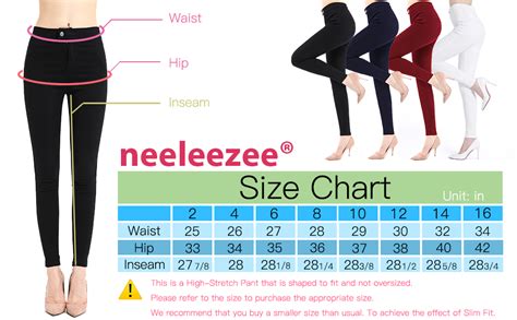 Neezeelee Womens Comfort Black Skinny Dress Pants High Waisted Stretch