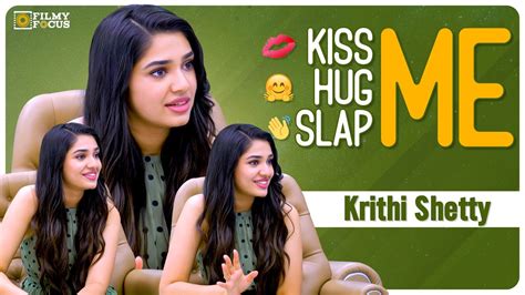 Kiss Me Hug Me Slap Me Game With Krithi Shetty By Anchor Rj Mahi Youtube