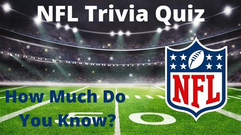 Sports Trivia Nfl Edition 25 Question Quiz Say What Youtube