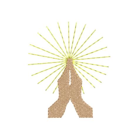 Praying Hands Machine Embroidery Design By Concordcollections