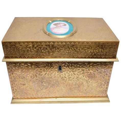 19th Century French Bronze Keepsake Box For Sale At 1stdibs