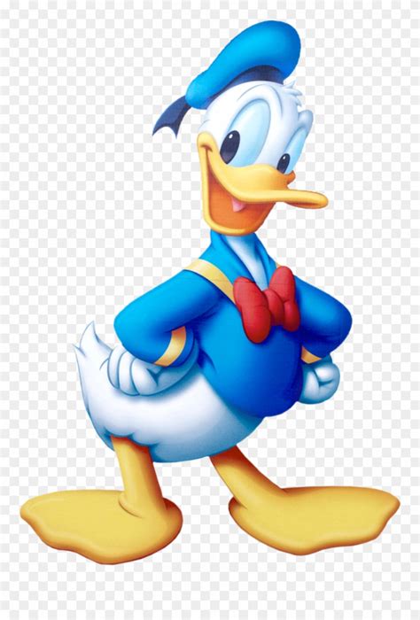 Pato Donald En Png Colour Of Donald Duck Clipart 1861113 Pinclipart