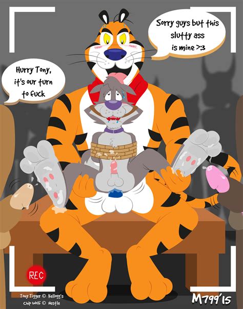 Post 1543384 Chip The Wolf Cookie Crisp Frosted Flakes Tony The Tiger M799 Mascots