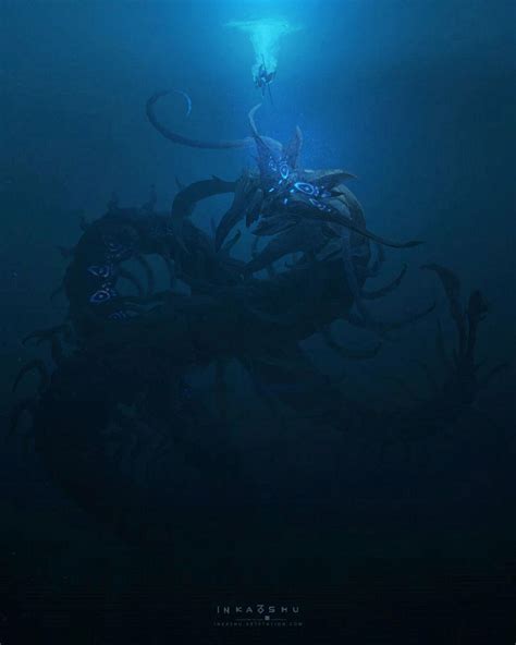 Deep Sea King Art By Inka Shu