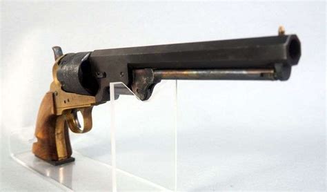 Pr Fie Italy 1851 Navy 44 Cal 6 Shot Black Powder Revolver Sn L841