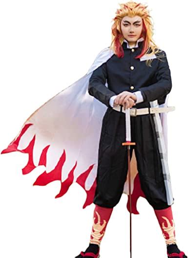 Demon Slayer Kimetsu No Yaiba Anime Costume Outfit For Halloween Cosplay Party Costumes