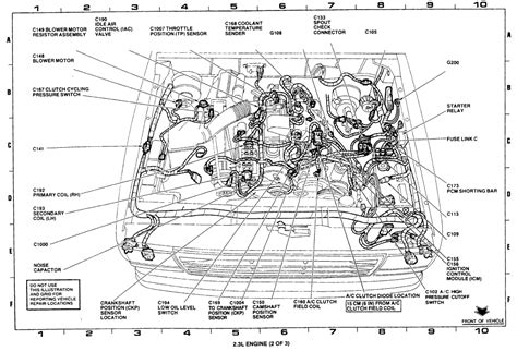 2002 Ford Taurus Engine Diagram