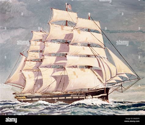 Nineteenth Century Sailing Ship Hi Res Stock Photography And Images Alamy