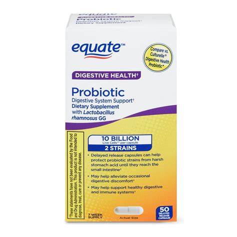 Equate Probiotic Digestive System Support With Lactobacillus Rhamnosus