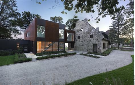 Modern Addition To 200 Year Old Stone House Designs And Ideas On Dornob