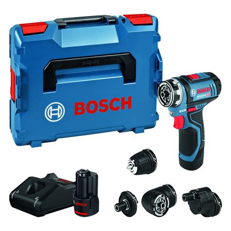 Buy Bosch Professionalgsr V Fc Cordless Drill Driver Set With X V Ah Lithium Ion