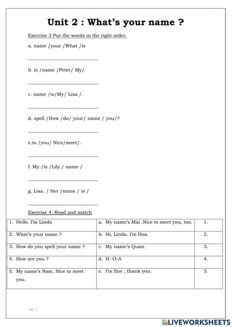 Spell Your Name What Is Your Name Workout Names Worksheets Nice To